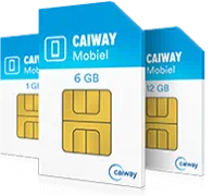 Packshot Mobiel combi 6 1 12 GB caiway mobiel