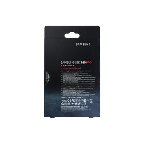 Samsung 980 PRO M.2 1000 GB PCI Express 4.0 V NAND MLC NVMe 2