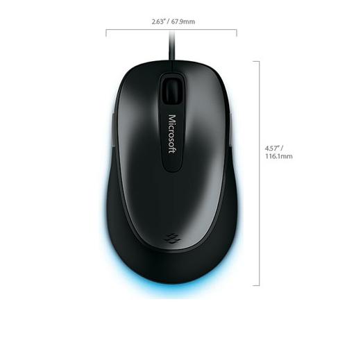 Microsoft Comfort Mouse 4500 muis Ambidextrous USB Type-A BlueTrack 1000 DPI-4