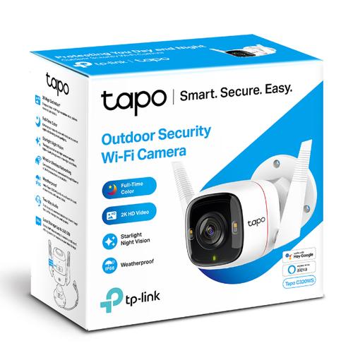TP-Link Tapo C320WS Rond IP-beveiligingscamera Binnen & buiten 2160 x 1440 Pixels Muur