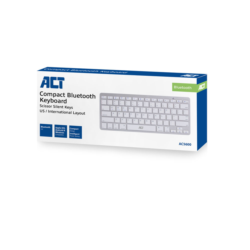 AC5600 Portable Toetsenbord Bluetooth (Qwerty/US layout)