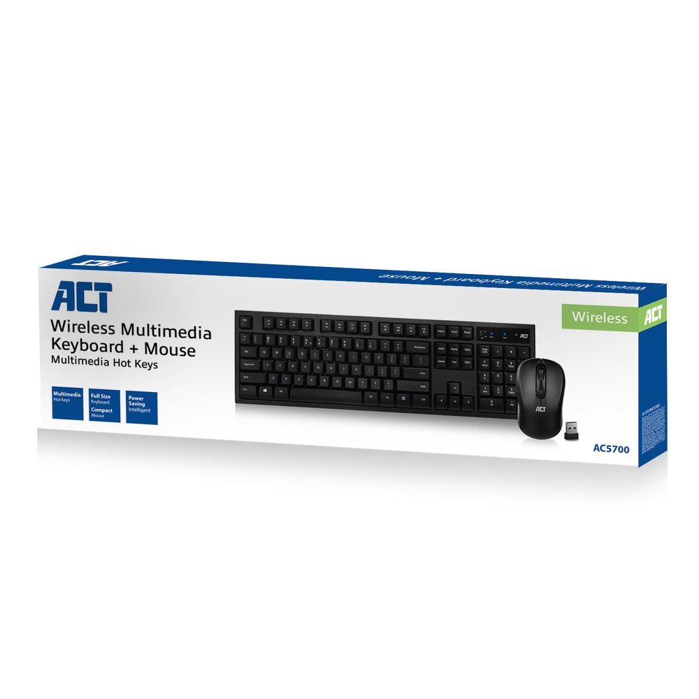 AC5700 Draadloze toetsenbord en muis bundel (US Layout)