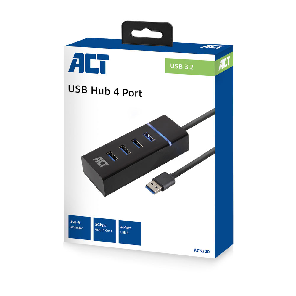 AC6300 USB Hub 3.2 met 4 USB-A poorten
