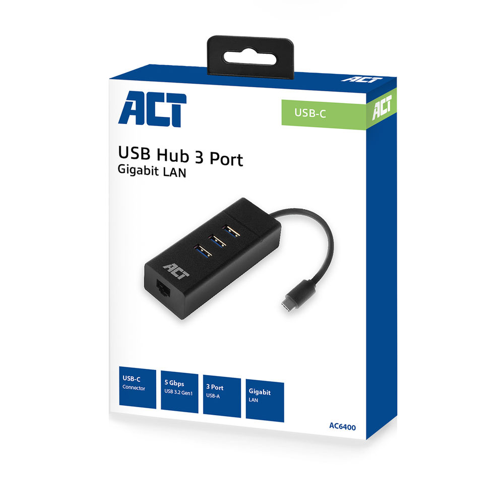 AC6400 USB-C Hub 3 port en ethernet