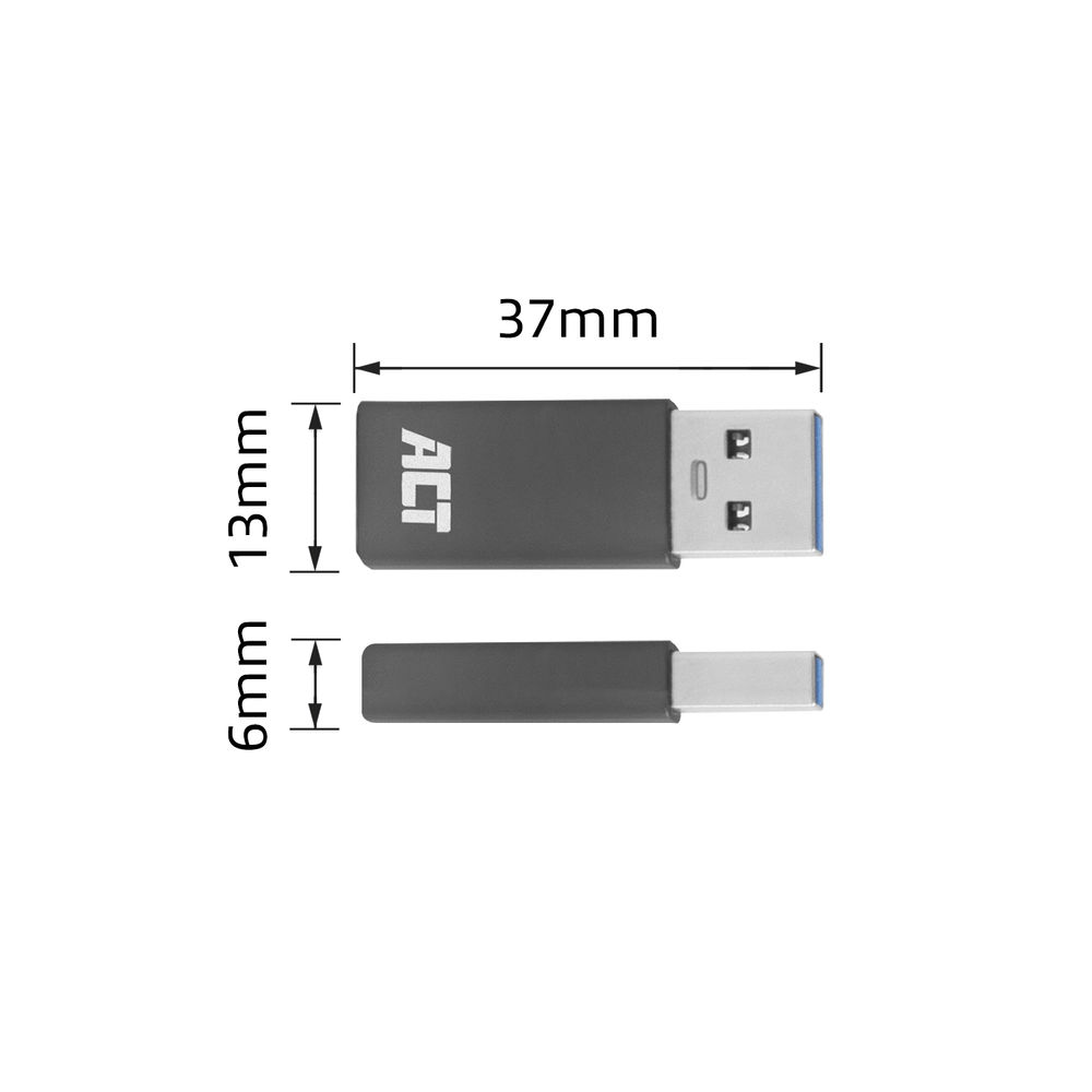 AC7375 USB-A naar USB-C adapter