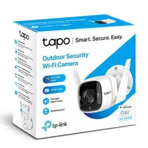 TP Link Tapo C320WS Rond IP beveiligingscamera Binnen buiten 2160 x 1440 Pixels Muur 4