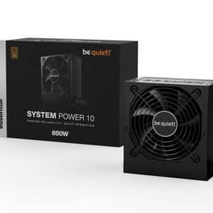 be quiet! System Power power supply unit W + pin ATX ATX Zwart