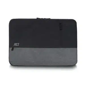 ACT AC notebooktas , cm (.") Opbergmap/sleeve Zwart, Grijs