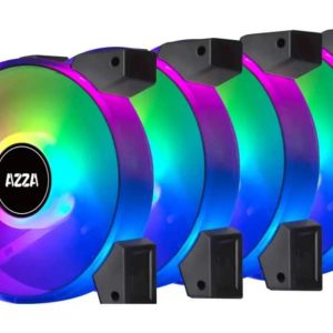 FAN Azza Hurricane II 120mm ARGB SET4 PWM - 0