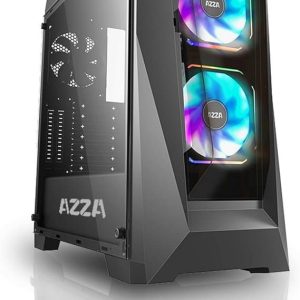 Case Azza Chroma 410B Midi Tower Zwart - 0