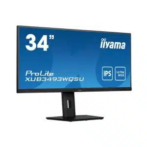 iiyama ProLite XUB3493WQSU-B5 computer monitor 86,4 cm (34") 3440 x 1440 Pixels UltraWide Quad HD LED Zwart RENEWED - 0