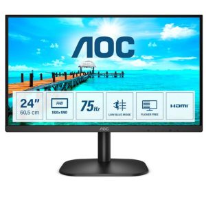 AOC B2 24B2XDM computer monitor 60,5 cm (23.8") 1920 x 1080 Pixels Full HD LCD Zwart - 0