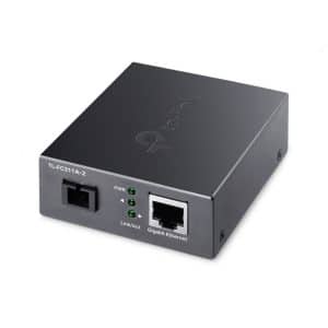 TP-Link TL-FC311A-2 netwerk media converter 1000 Mbit/s Single-mode Zwart - 0