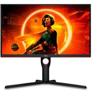 AOC 25G3ZM/BK computer monitor 62,2 cm (24.5") 1920 x 1080 Pixels Full HD Zwart, Rood - 0