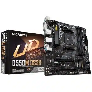 Gigabyte B550M DS3H AMD B550 Socket AM4 micro ATX - 0