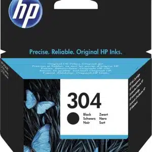 HP 304 originele zwarte inktcartridge - 0