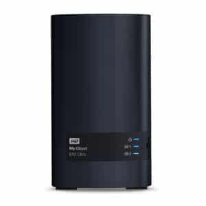 Western Digital My Cloud EX2 Ultra 3.5 Inch 2 bay My Cloud EX2 Ultra NAS, 0TB, Zwart - 0
