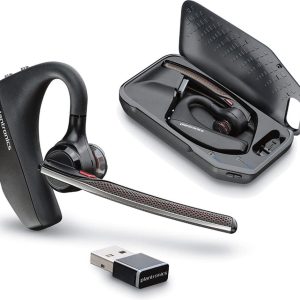 POLY VOYAGER 5200 UC Headset Draadloos oorhaak Kantoor/callcenter Bluetooth Zwart - 0