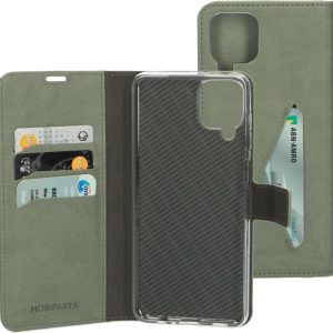 Mobiparts Classic Wallet Case Samsung Galaxy A12 (2021) Stone Green - 0