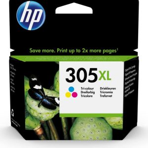 HP 305XL originele high-capacity drie-kleuren inktcartridge - 0