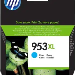 HP 953XL originele high-capacity cyaan inktcartridge - 0