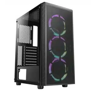 Case Azza Prima 360 Midi Tower zwart - 0