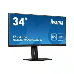 iiyama ProLite XUB3493WQSU-B5 computer monitor 86,4 cm (34") 3440 x 1440 Pixels UltraWide Quad HD LED Zwart RENEWED - 0