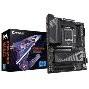 Gigabyte B760 AORUS ELITE AX (rev. 1.0) Intel B760 LGA 1700 micro ATX - 0