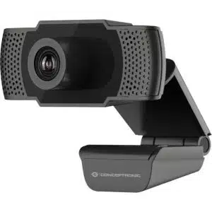 Conceptronic AMDIS webcam 2 MP 1920 x 1080 Pixels USB 2.0 Zwart - 0