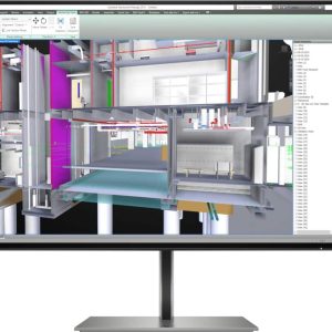 HP Z24u G3 61 cm (24") 1920 x 1200 Pixels WUXGA LED Zilver - 0