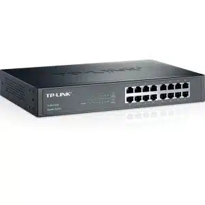 TP-LINK TL-SG1016D Unmanaged Gigabit Ethernet (10/100/1000) Zwart - 0