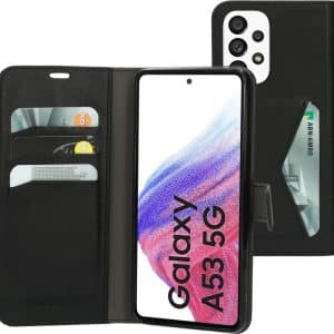 Mobiparts Classic Wallet Case Samsung Galaxy A53 (2022) Black - 0