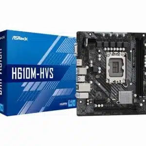 Asrock H610M-HVS Intel H610 LGA 1700 micro ATX - 0