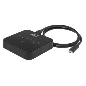 ACT AC1502 basisstation voor opslagstations USB 3.2 Gen 2 (3.1 Gen 2) Type-C Zwart - 0