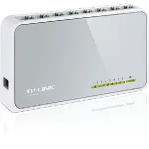 TP-LINK TL-SF1008D Unmanaged Fast Ethernet (10/100) Wit - 0