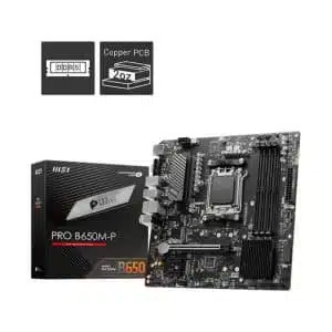 MSI PRO B650M-P moederbord AMD B650 Socket AM5 micro ATX - 0