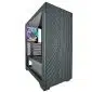 Azza HIVE 450 Midi Tower Zwart - 0