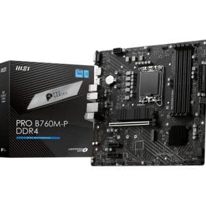 MSI PRO B760M-P DDR4 moederbord Intel B760 LGA 1700 micro ATX - 0