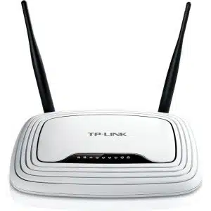 TP-LINK TL-WR841N draadloze router Fast Ethernet Single-band (2.4 GHz) Zwart, Wit - 0