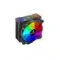 Antec A400 RGB Processor Koeler 12 cm Zwart, Koper, Metallic - 0