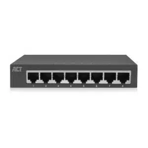 ACT AC4418 netwerk-switch Unmanaged Gigabit Ethernet (10/100/1000) Grijs - 0