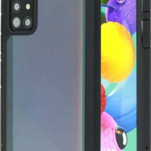 Mobiparts Rugged Clear Case Samsung Galaxy A51 (2020) Black - 0