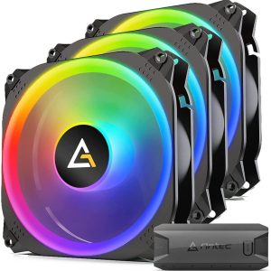 Antec Prizm 120 3+C Case FAN 120MM / GAMING +3xFAN+Cont/ RGB - 0