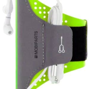 Mobiparts Comfort Fit Sport Armband Apple iPhone 6, iPhone 6S, iPhone 7, iPhone 8 Neon Green - 0