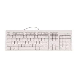 HP 125 White Wired USB Keyboard QWERTZ - 0