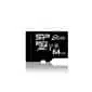 Silicon Power 64GB Elite MicroSDXC Class10 UHS-1 tot 85Mb/s incl. SD-adapter Zwart - 0