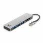 ACT AC7050 3-Poorts USB-C 3.2 Gen1 (USB 3.0) Hub met kaartlezer en PD Pass-Through poort - 0