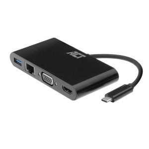 ACT USB-C - Docking HDMI 4K @ 30Hz VGA US - 0