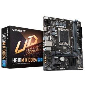 GIGABYTE H610M K DDR4 moederbord Intel H610 Express LGA 1700 micro ATX - 0