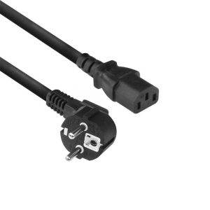 ACT AC3305 electriciteitssnoer Zwart 2 m Netstekker type F C13 stekker - 0